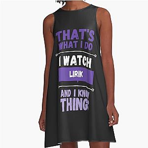 Lirik and I know A-Line Dress