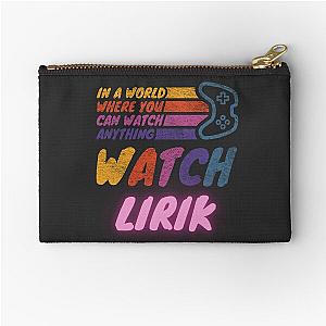 Watch Lirik Twitch streamer YouTuber Zipper Pouch