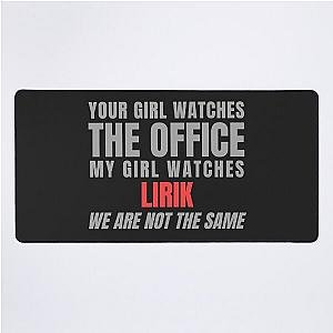 LIRIK Twitch Streamer Meme Desk Mat