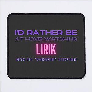 Lirik stepson twitch youtube content creator Mouse Pad