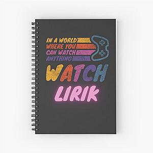 Watch Lirik twitch Spiral Notebook