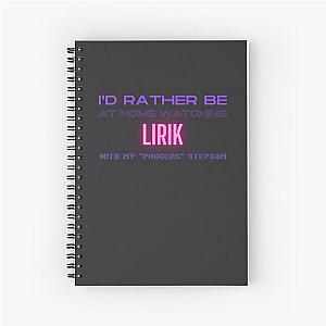 Lirik's poggers stepson twitch youtube creator mobile phone notebook