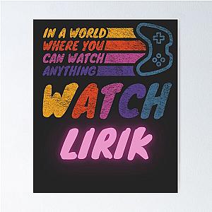 Watch Lirik twitch YouTuber Poster