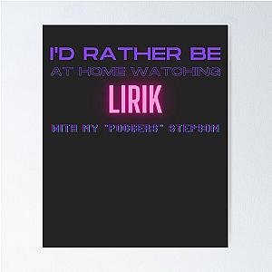 Lirik stepson Twitch youtube content creator Poster