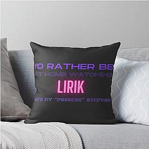 Lirik Poggers Stepson Throw Pillow