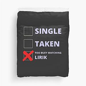 Lirik Funny Single Duvet Cover