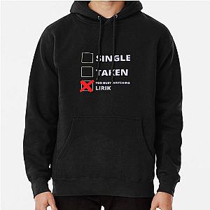 Lirik Single Pullover Hoodie