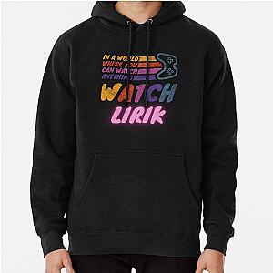 Lirik Twitch Streamer Pullover Hoodie