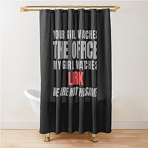 LIRIK Twitch Streamer Funny Meme Shower Curtain