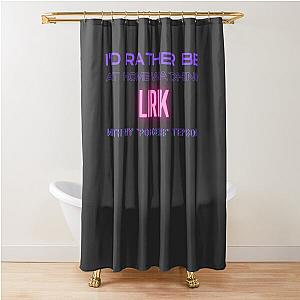 Lirik Poggers Stepson Twitch YouTube Content Creator Shower Curtain
