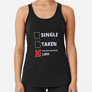 Lirik Single Racerback Tank Top