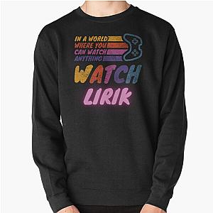 Watch Lirik Twitch Streamer YouTuber Pullover Sweatshirt