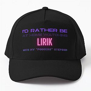 Lirik stepson Twitch YouTube content creator Baseball Cap.