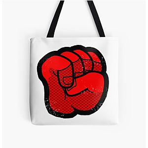 LittleBigPlanet Red Fist  All Over Print Tote Bag