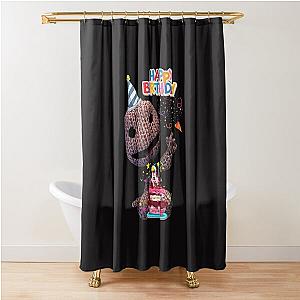 LBP Sackboy Birthday Shower Curtain