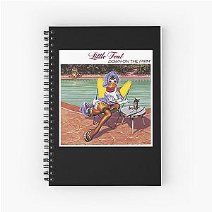 Graphic Little Feat Rock Call Me Spiral Notebook