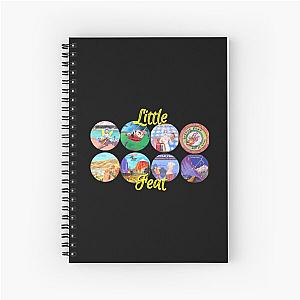 little feat classic 	  little feat album covers sticker  	 Spiral Notebook