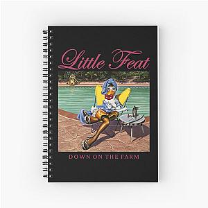 Graphic Little Feat Gifts Idea Spiral Notebook