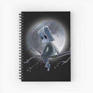 Mono Under the Moon Spiral Notebook