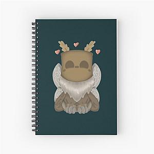 Moth Mono FanArt   Spiral Notebook