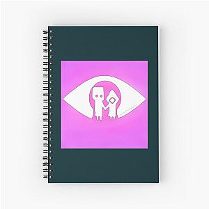 Mono And Six - Pink   Spiral Notebook