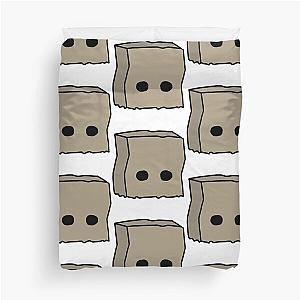 Cute Mono sticker Duvet Cover