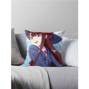 Atsuko Kagari Little Witch Academia Artwork For Wibu Throw Pillow