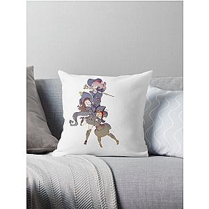 Little Witch Academia - Falling Throw Pillow