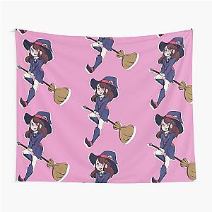 Akko Little Witch Academia Broom Tapestry