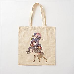 Little Witch Academia Sticker Cotton Tote Bag