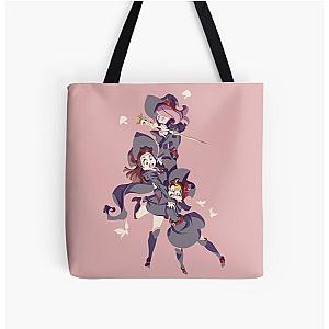 Little Witch Academia - Akko, Lotte, and Sucy All Over Print Tote Bag