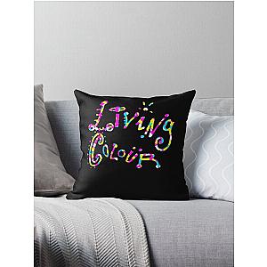 Living Colour rock Throw Pillow