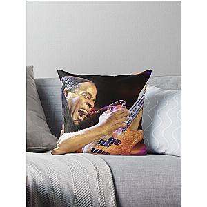 Doug Wimbish Living Colour Photograph Throw Pillow