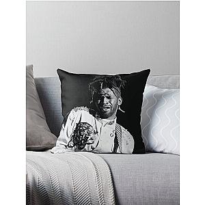 Vernon Reid - Living Colour - BW Photograph Throw Pillow