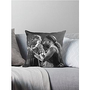 Corey Glover - Living Colour - BW Photograph Throw Pillow