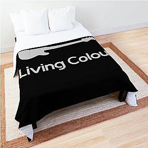 Bass Guitar Player Bassist Minimal Design Living Colour  Comforter