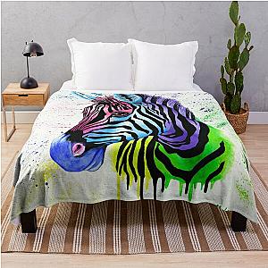 Living Colour Zebra Throw Blanket