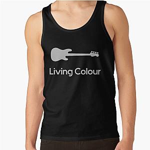 Bass Guitar Player Bassist Minimal Design Living Colour  Tank Top