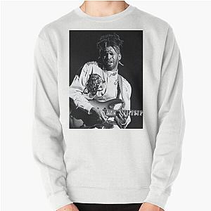 Vernon Reid - Living Colour - BW Photograph Pullover Sweatshirt