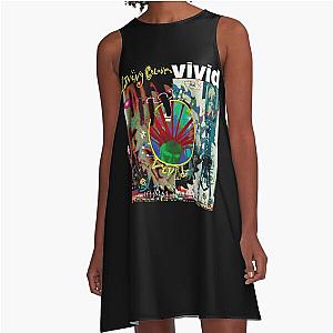 Living colour rock band legend vivid album  A-Line Dress