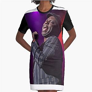 Corey Glover - Living Colour - Photograph Graphic T-Shirt Dress