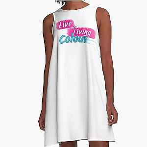 Live in Living Colour A-Line Dress