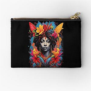 living colour Zipper Pouch