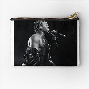 Corey Glover - Living Colour - BW Photograph Zipper Pouch