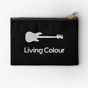 Bass Guitar Player Bassist Minimal Design Living Colour  Zipper Pouch