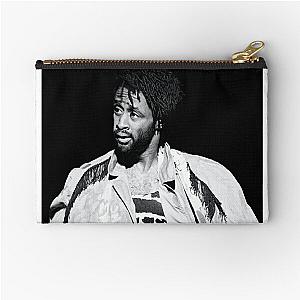 Muzz Skillings - Living Colour - BW Photograph Zipper Pouch