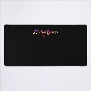 Living Colour Band Logo  T-Shirt Desk Mat