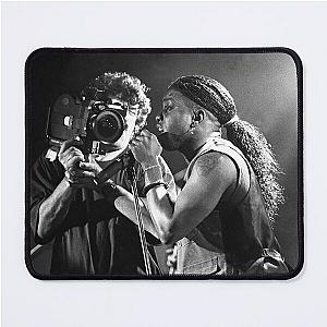 Corey Glover - Living Colour - BW Photograph Mouse Pad