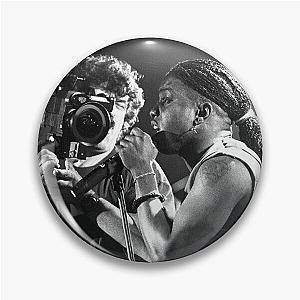 Corey Glover - Living Colour - BW Photograph Pin