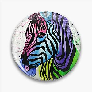 Living Colour Zebra Pin